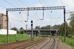 станция Степянка: Входной светофор ЧВ со стороны Минск-Восточного
