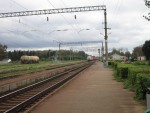 станция Крупки: Вид в сторону Минска