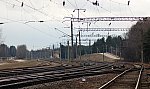 станция Озерище: Вид в сторону Минска