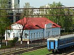 станция Минск-Восточный: Пассажирское здание и товарная контора