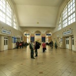 станция Столбцы: Интерьер пассажирского здания