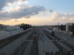 станция Могилёв I: Вид платформ с пешеходного моста