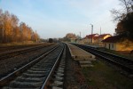 станция Рыжковичи: Вид платформ в сторону Орши