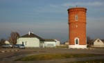 станция Шклов: Пост ЭЦ и водонапорная башня