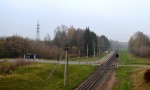 о.п. Аполлоновка: Платформа и автобусная остановка
