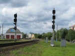 станция Могилёв I: Входной светофор ЧН и Ч