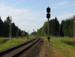 станция Червено: Светофор НI (в сторону Могилёва)