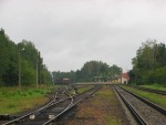 станция Рыжковичи: Продолжение путевого развития (в сторону Орши) между горловинами