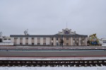 станция Могилёв I: Вид на локомотивное депо