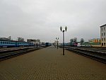 станция Могилёв I: Вид в сторону Осиповичей, Жлобина и Кричева