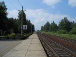 станция Ропнянская: Вид в сторону Баравухи