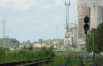 станция Придвинская: Вид станции из горловины в сторону Лучёсы