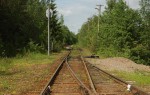 станция Придвинская: Вид в сторону тупика