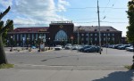 станция Калининград-Пассажирский: Вокзал со стороны города