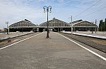 станция Калининград-Пассажирский: Дебаркадер, вид на запад