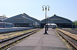 станция Калининград-Пассажирский: Дебаркадер, вид с западной стороны