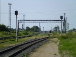 станция Дзержинская-Новая: Вид из северной горловины