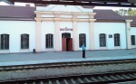 станция Нестеров: Центральный вход в пассажирское здание