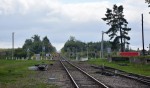 станция Жилино-Новое: Бывшая нечётная горловина, вид в сторону Черняховска