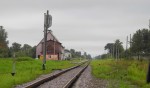станция Большаково-Новое: Вид из бывшей нечётной горловины