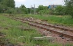 станция Задвинье: Путь и старые шпалы