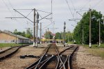 станция Зеленоградск-Новый: Вид из нечётной горловины