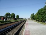 станция Добруш: Вид в сторону Гомеля