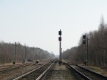 станция Закопытье: Выходные светофоры Ч5, Ч3, Ч1, Ч2 в сторону Злынки
