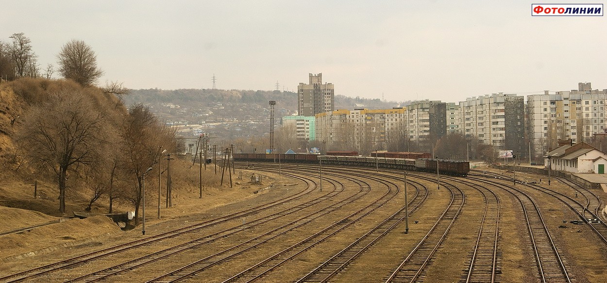 Вид станции в сторону Колбасны