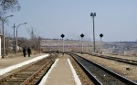 станция Флорешть: Вид станции в сторону Колбасны