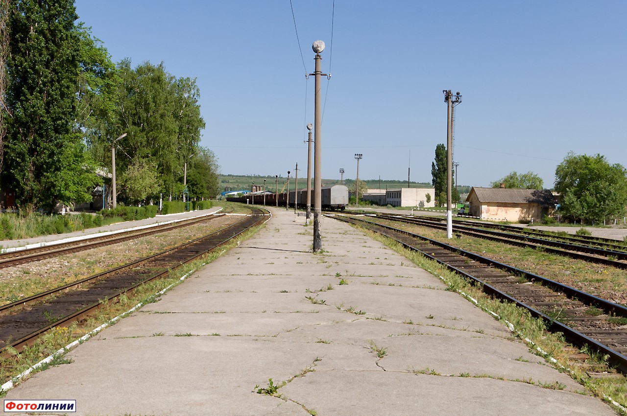 Вид в сторону Кишинёва