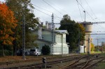 станция Кейла: Бывший вокзал, пост ЭЦ и водонапорная башня