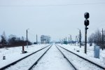Входные светофоры ЧВД и ЧВ станции Молодечно