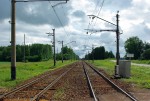 путевой пост Валингу: Табличка "Граница станции" и вид на платформы