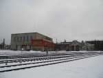 станция Таллинн-Копли: Служебные постройки и паровозное депо