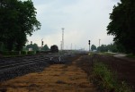 Вид станции от строящейся новой платфоры Нарвского направления