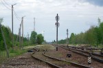станция Солдина: Вид из чётной горловины