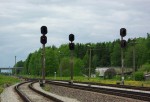 станция Тамсалу: Чётная горловина и светофоры А2, А1, А3