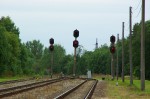 станция Ныммкюла: Светофоры В3, В1 и В2