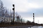 станция Кильтси: Светофоры В3 и неиспользуемый В1