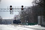 Светофоры А1, А2 и пассажирская платформа