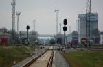 станция Валга: Светофор АМ1. Вид со стороны ст. Койдула