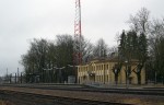 Новая платформа и вокзал