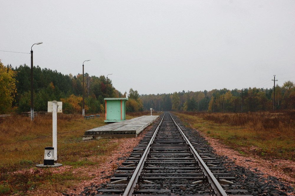 Вид платформы в сторону Василевич