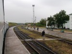 станция Ладыжин: Вид в сторону Вапнярки