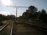 о.п. Одесса-Малая: Вид в сторону Одессы-Поездной