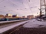 станция Одесса-Главная: Вид в сторону пешеходного моста