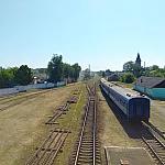 станция Гайворон: Вид в сторону Голованевска