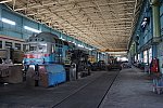 станция Христиновка: Интерьер локомотивного депо