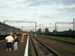 станция Цветково: Вид в сторону ст. Владимировка
